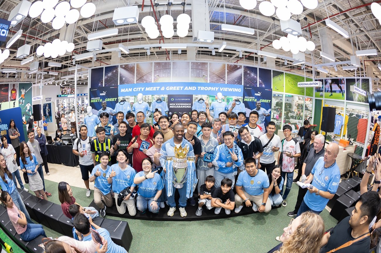 Man City Meet & Greet and Trophy Visit