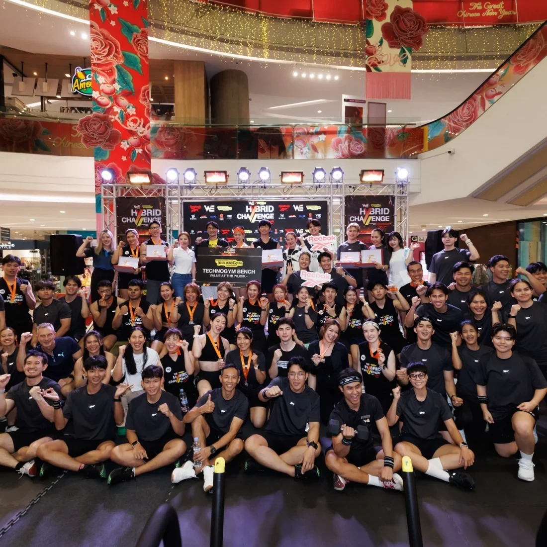 WE x Technogym Hybrid Challenge Sponsored by Reebok